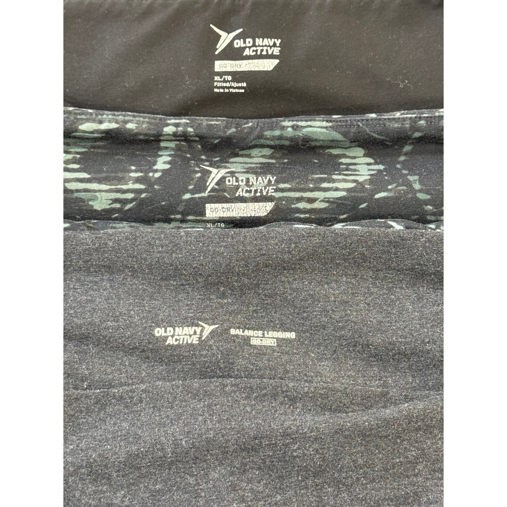 Old Navy Active Leggings Bundle 3 Pair XL Full Length - Picture 8 of 8